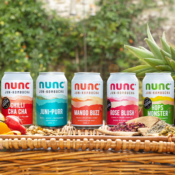 Nunc Pick and Mix Pack – 12 cans of jun kombucha