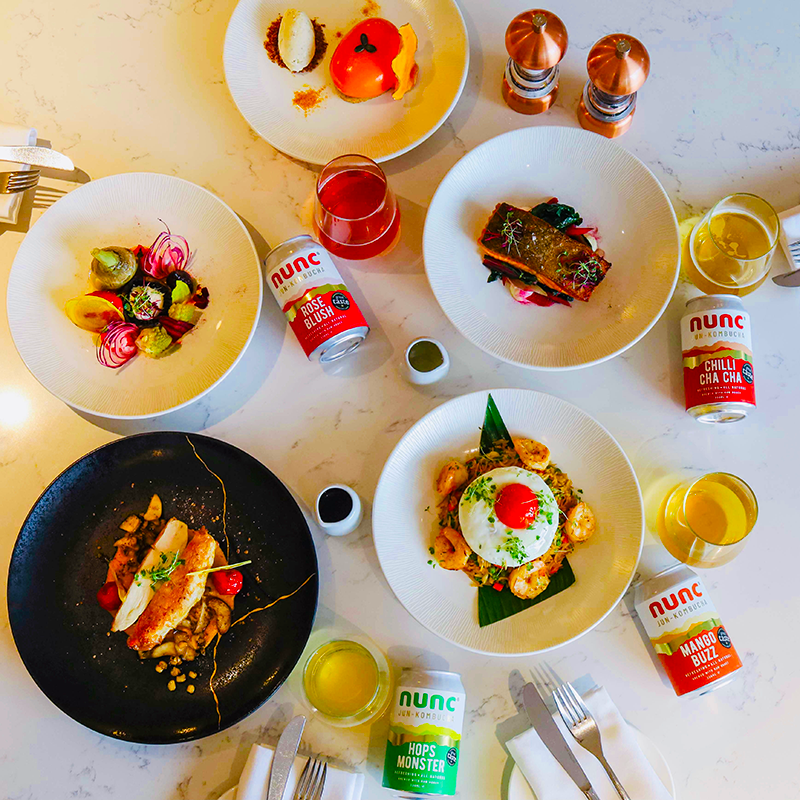 Nunc’s flavours have been designed for adults, and are well suited for food pairing