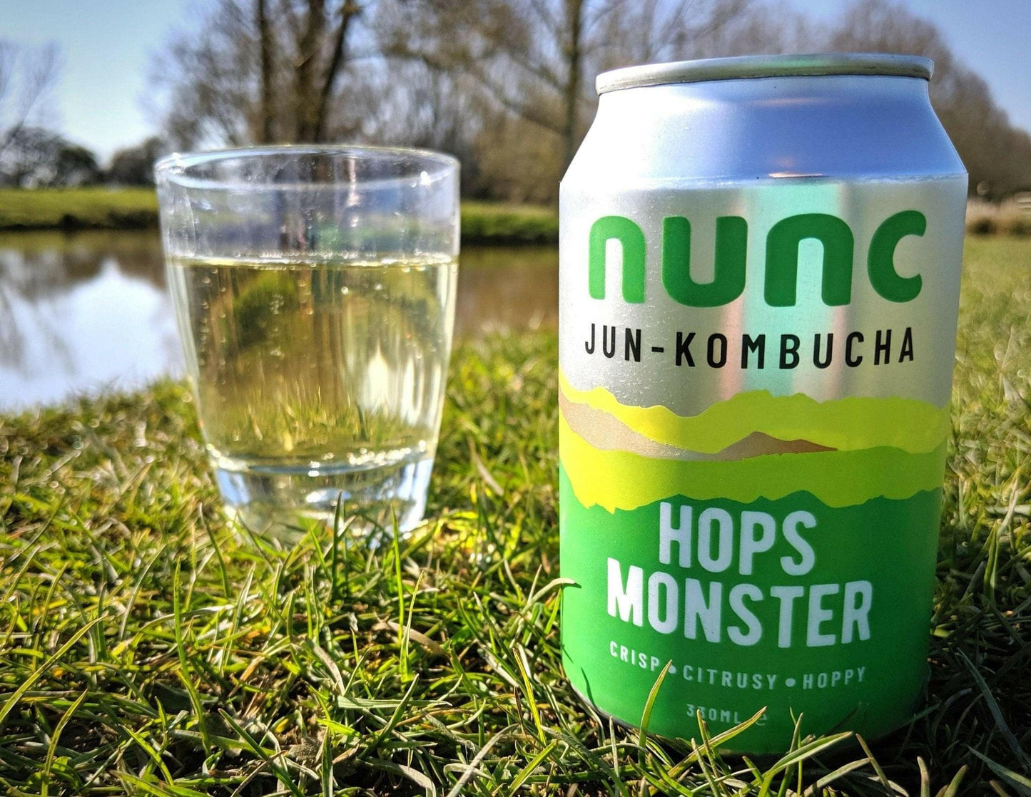 Hops Monster: Hops, Ginger, Orange Jun Kombucha