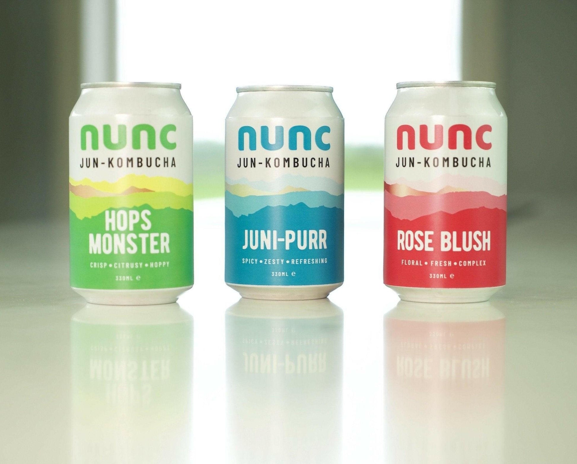 Not sure which flavour of non alcoholic Kombucha you like? Try them all with our mixed box of Sparkling tea drinks