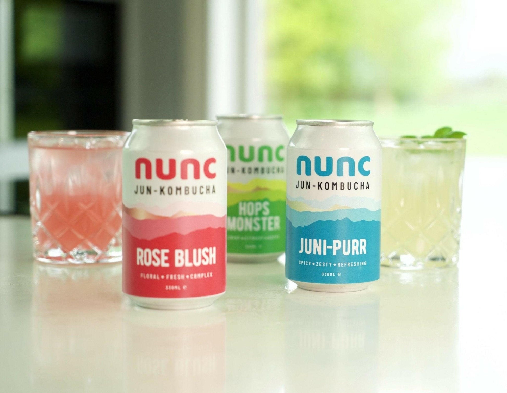 Not sure which flavour of non alcoholic Kombucha you like? Try them all with our mixed box of Sparkling tea drinks
