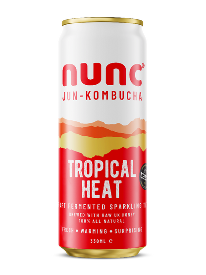 Tropical Heat brings the taste of the tropics to you. Organic mango and organic pineapple, with the warming sensation from the chilli