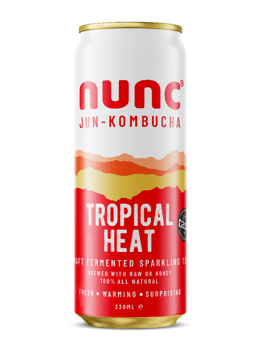 Tropical Heat brings the taste of the tropics to you. Organic mango and organic pineapple, with the warming sensation from the chilli