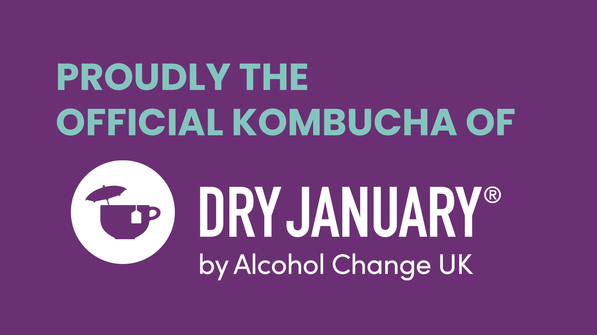 Nunc is the official kombucha of Dry January. Perfect for those going dry for January and looking for low to no alcohol alternatives