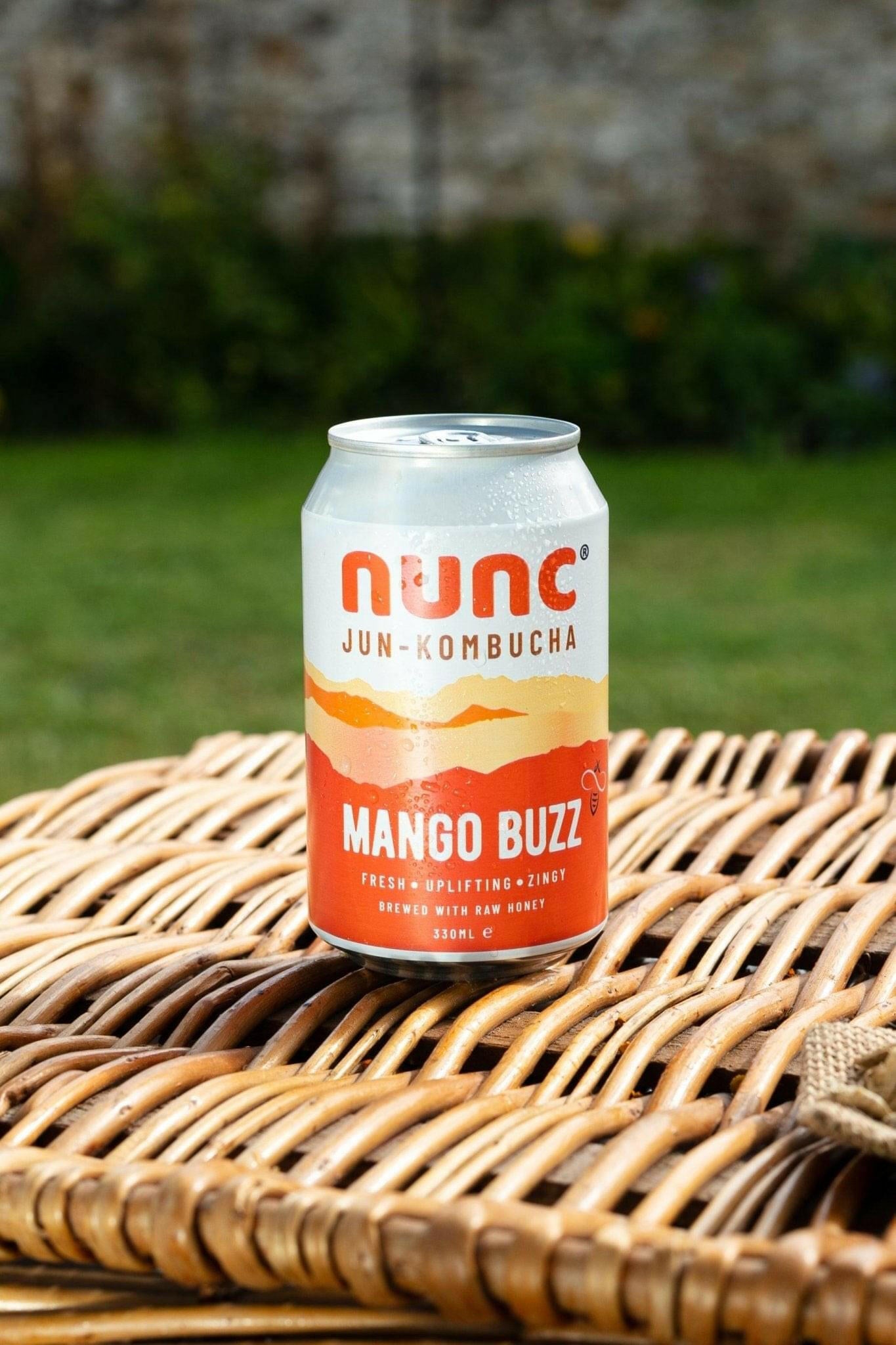 Mango Buzz: Mango, Ginger and Turmeric Kombucha